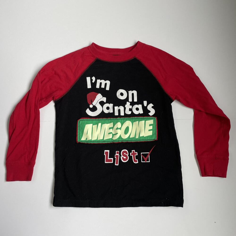 On Santa’s Awesome List Raglan Tee